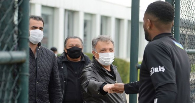 Ahmet Nur Çebi takımı motive etti