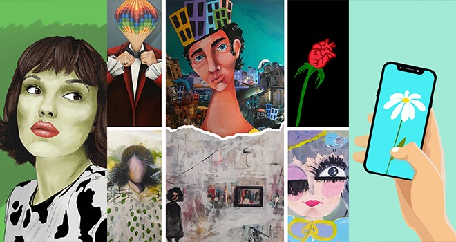 Sanat sergi salonlarının ve galerilerin dışına taşındı