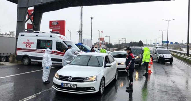 Vatandaşların ateşini ölçtüler