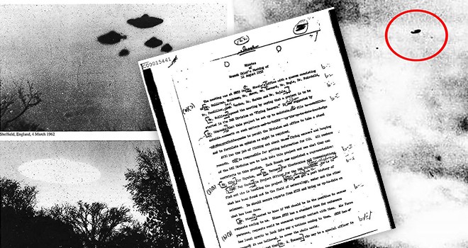 CIA gizli belgeleri yayınladı! UFO kayıtları ve fotoğrafları...