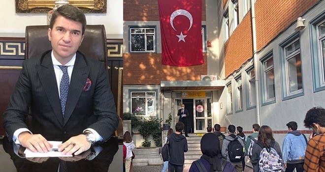 Okul boşaltılıyor diye yapılan habere Beşiktaş Kaymakamı Önder Bakan doğru değil dedi