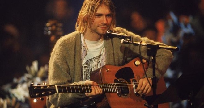 Efsane müzisyen Kurt Cobain anılacak