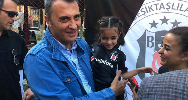 Fikret Orman, Mersin'de çocuklarla bir araya geldi