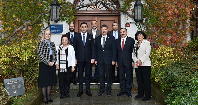 Başkan Akpolat'tan Boğaziçi Üniversitesi'ne tebrik ziyareti