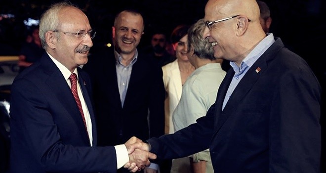 Tahliye sonrası bir araya geldiler