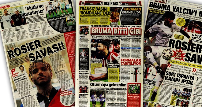 Günün Beşiktaş manşetleri (14 Temmuz)