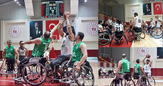 Beşiktaş Tekerlekli Sandalye Basketbol Takımı galip geldi