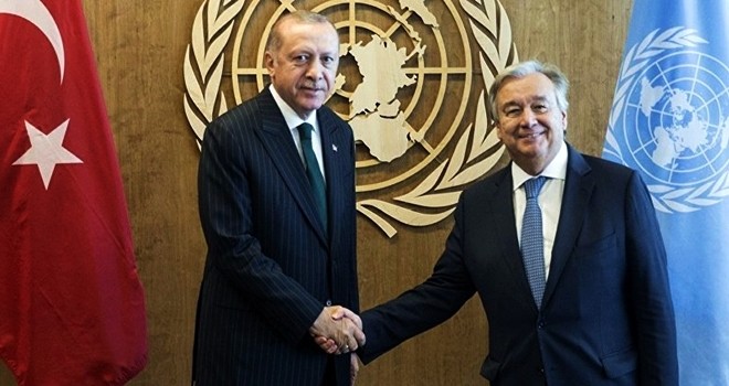 Cumhurbaşkanı Erdoğan, ABD’de ikili temaslarda bulundu