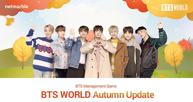 BTS WORLD oyununa sonbahar güncellemesi geldi