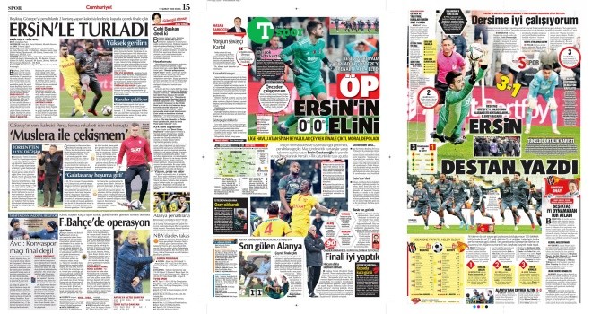 Spor Manşetleri (11 Şubat 2022)