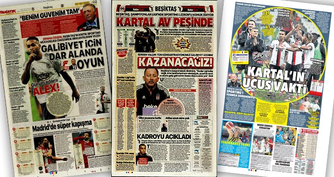 Beşiktaş manşetleri! (19 Ekim)