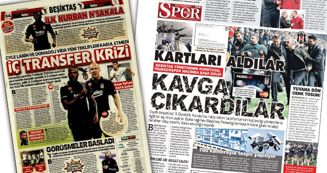 Günün Beşiktaş manşetleri! (9 Kasım)