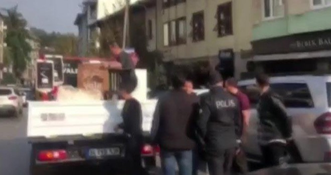 Vale dehşeti! Yakalandılar