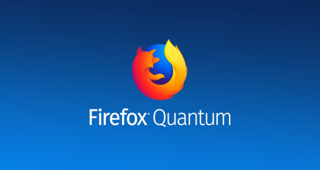En mükemmel tarayıcı Firefox Quantum