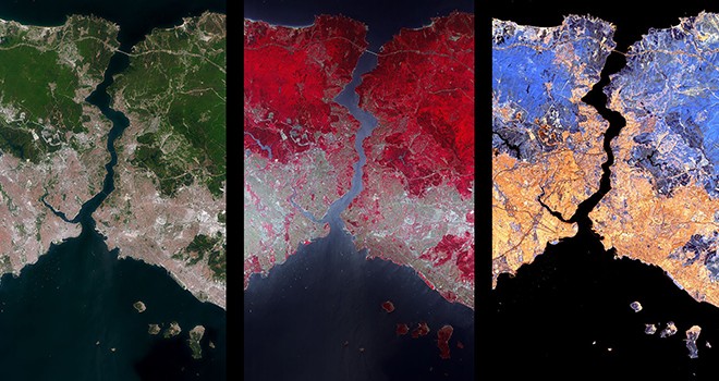 İlk görevinde İstanbul Boğazı’nı görüntüledi