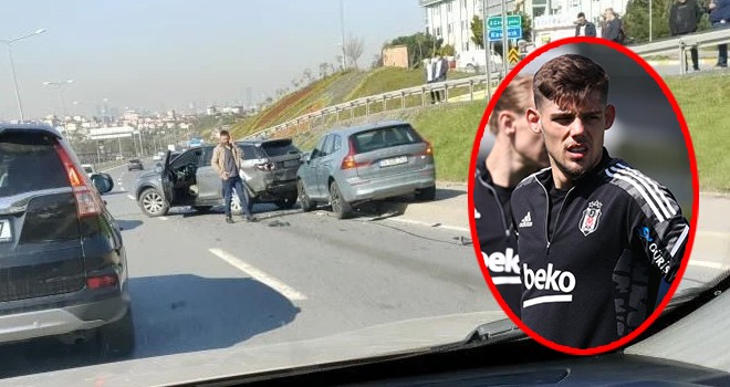 Beşiktaşlı yıldız Montero trafik kazası geçirdi! Kulüpten açılama geldi