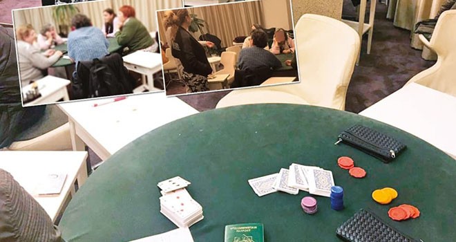 Pizzacı kılığına giren polisten kumarhaneye baskın