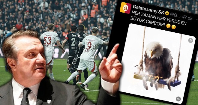 Beşiktaş - Galatasaray derbisi sonrası protokol tribününde olay!