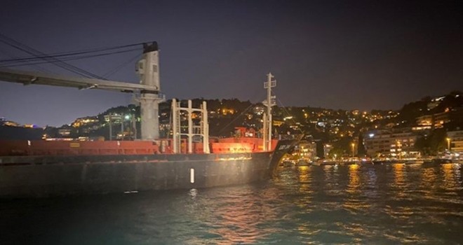 Bebek'te faciadan dönüldü! Tanker karaya oturdu