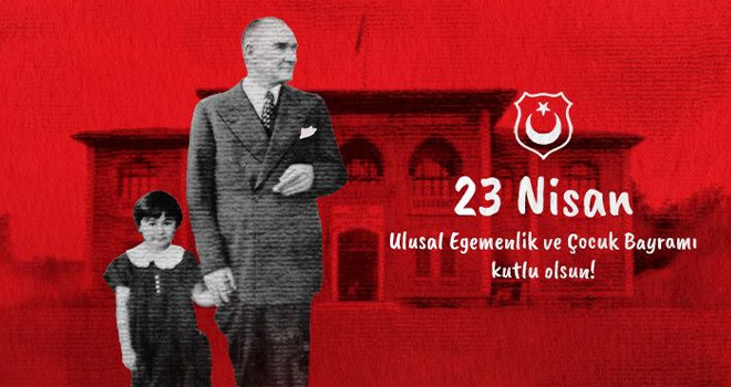 Beşiktaş'tan 23 Nisan kutlaması!