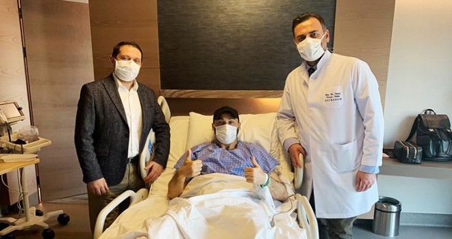 Cenk Tosun'un sağlık durumu hakkında bilgilendirme