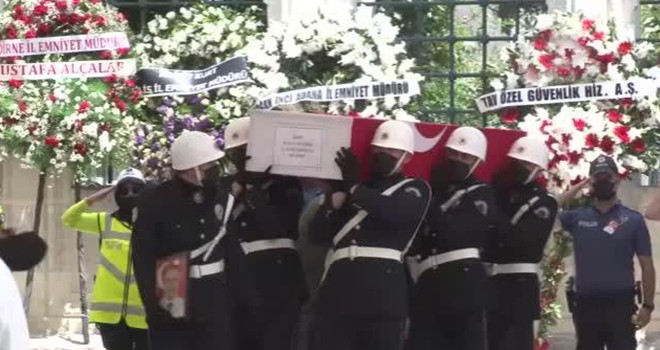 Şehit Emniyet Müdür Yardımcısı Hasan Cevher'e veda edildi