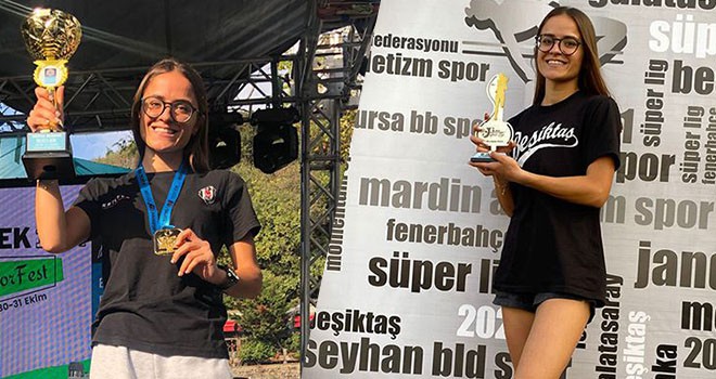 2021 Yılının Yükselen Yıldız Sporcusu Beşiktaşlı sporcu Şilan Ayyıldız