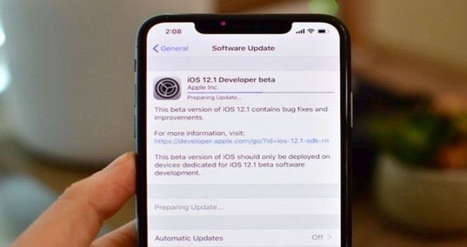 iPhone yeni güncellemesinde mobil veri sorunu hatası