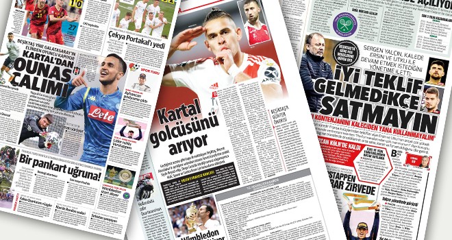 Günün Beşiktaş manşetleri