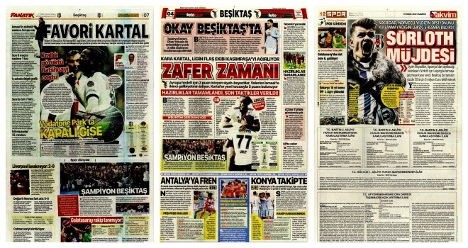 Spor manşetleri (25 Nisan 2022)