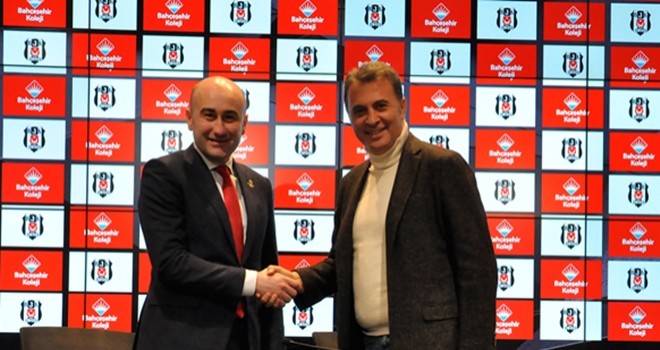 Bahçeşehir Koleji'nden Beşiktaş'a sponsorluk