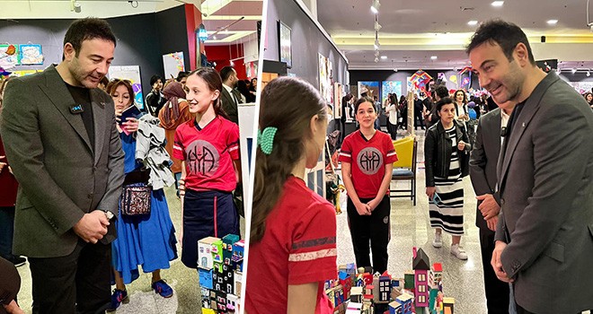 7. Uluslararası İstanbul Çocuk ve Gençlik Sanat Bienali Beşiktaş'ta başladı!
