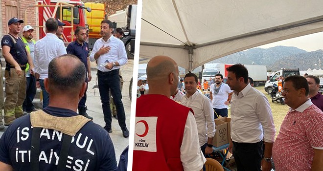 Başkan Akpolat, Milas Ören Acil Toplanma Alanı’nda