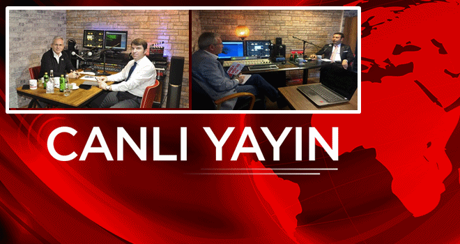 Kaymakam Önder Bakan ve Belediye Başkanı Rıza Akpolat Radyo Beşiktaş'ta İsmail Baştuğ'un konuğu oldu