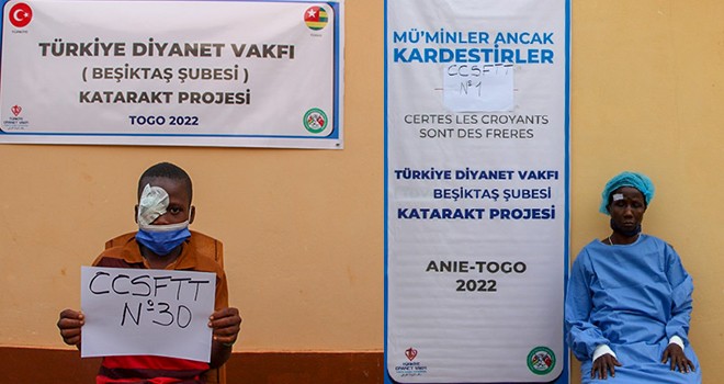 Beşiktaş'tan Afrika'ya Katarakt Ameliyatı Kampanyası