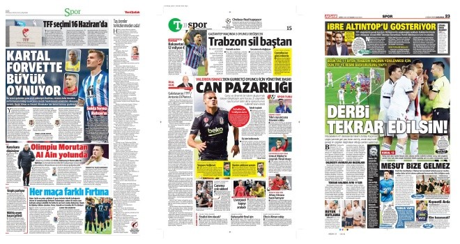 Spor manşetleri (6 Nisan  2022)