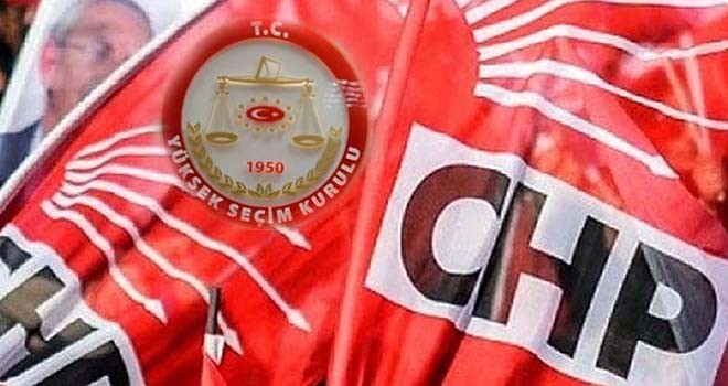 CHP seçimlerin iptali için YSK'ya başvurdu