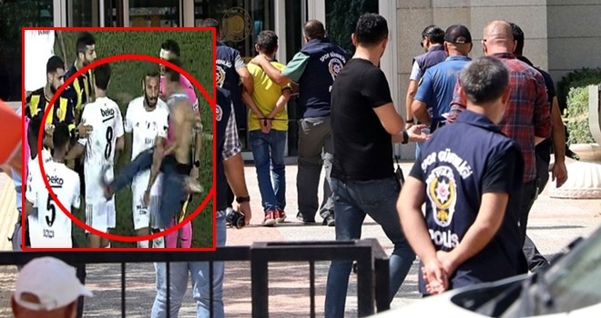 Beşiktaşlı futbolculara saldıran saldırgan serbest bırakıldı!