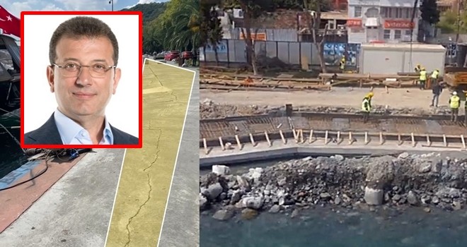 İBB Başkanı Ekrem İmamoğlu: Kuruçeşme Sahil Parkı güçlendiriliyor