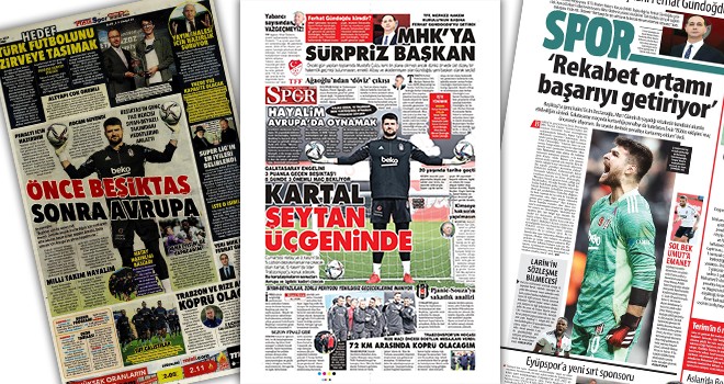 Manşetlerle Beşiktaş! (28 Ekim)