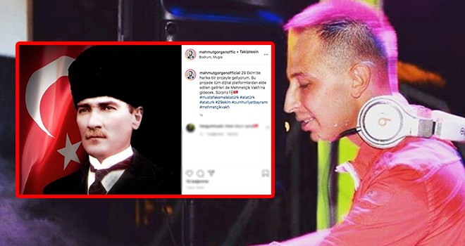 Genç aranjör ve Dj Mahmut Görgen'den  29 Ekim'e Özel Atatürk Projesi