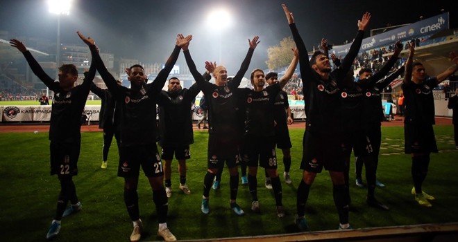 Beşiktaş galibiyet serisini sürdürdü