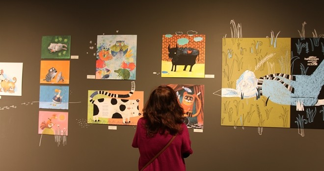 Şiir Resimleri sergisi İstanbul'da