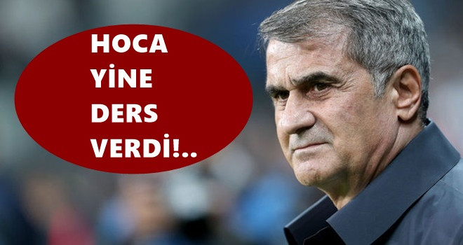 Şenol Güneş’ten sert sözler