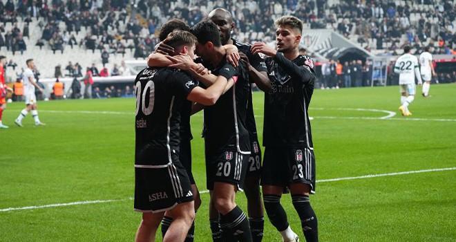 (Türkiye Kupası maçı) Beşiktaş - Konyaspor: 2-0