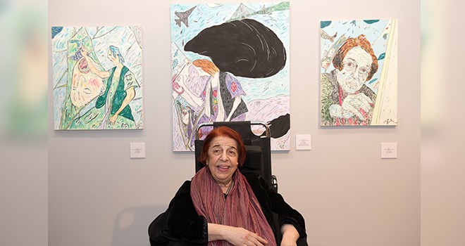 Nevhiz’den Varlığımın Garip Şarkısı retrospektif sergisi İş Sanat'ta