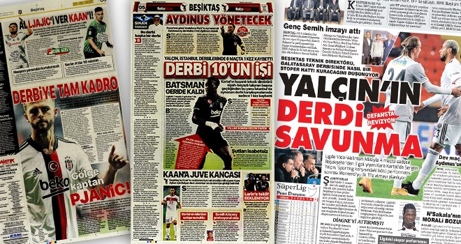 Manşetlerle Beşiktaş! (22 Ekim)