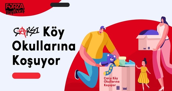 Çarşı, TikTok’la köy okullarına yardıma koşuyor
