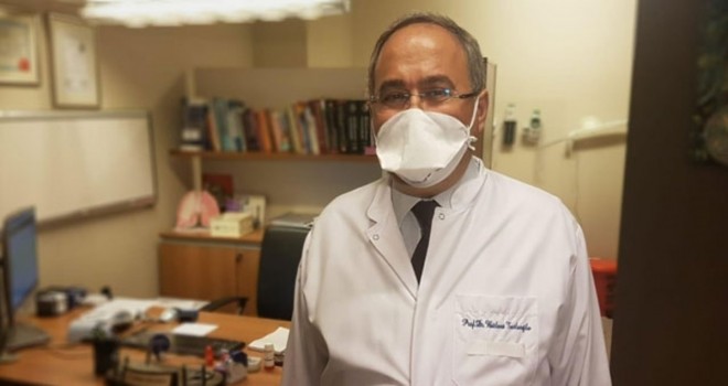 Korona'yı yenen profesörden maske uyarısı