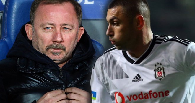 Burak Yılmaz'ın tepkisi üzerine Sergen Yalçın'dan açıklama